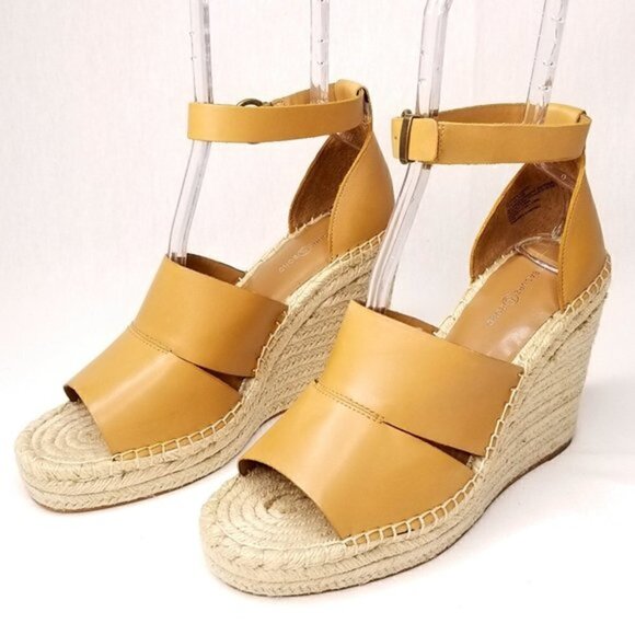 Treasure & Bond Sannibel Platform Wedge Leather Sandal Women’s Size 11 M - Picture 3 of 9